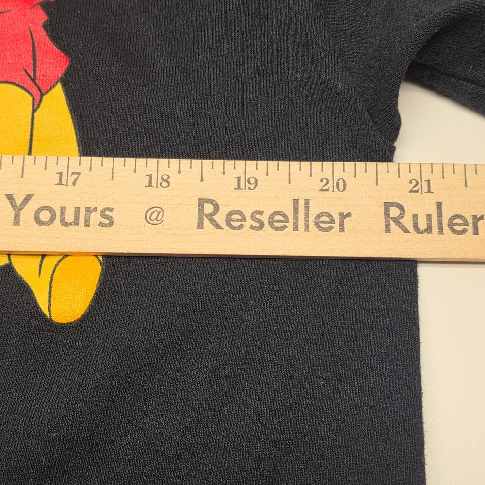 Disney Winnie the Pooh‎ Oh Hunny Black Graphic T-Shirt Mens Large L Short Sleeve - Picture 5 of 7
